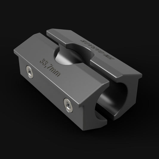 Vise protective jaws for pipes