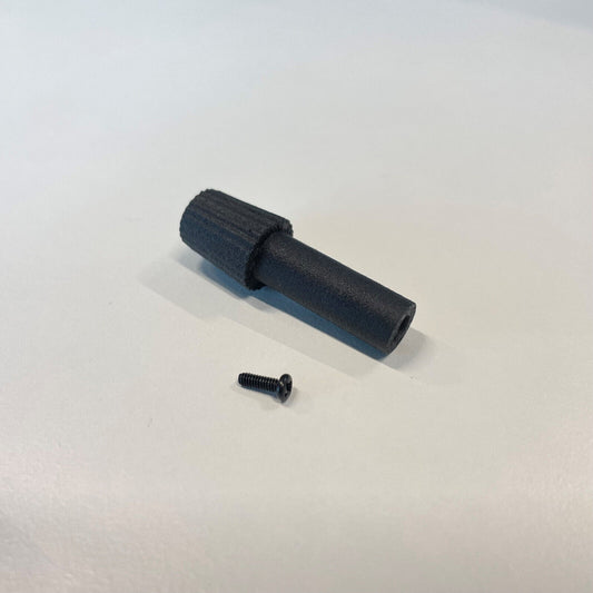 Bouton de réinitialisation du compteur de vitesse noir Harley-Davidson Softail 1990-1995