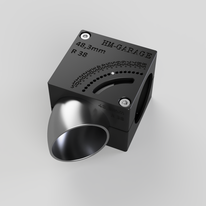Pipe bend sawing aid type 2 short