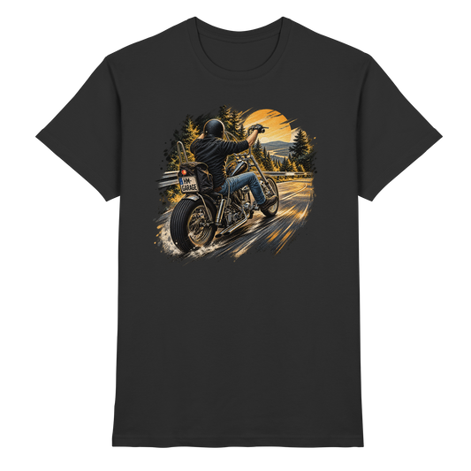 Oldschool Chopper - Ride Free | Vintage Biker T-Shirt | HM-GARAGE - Classic Shirt